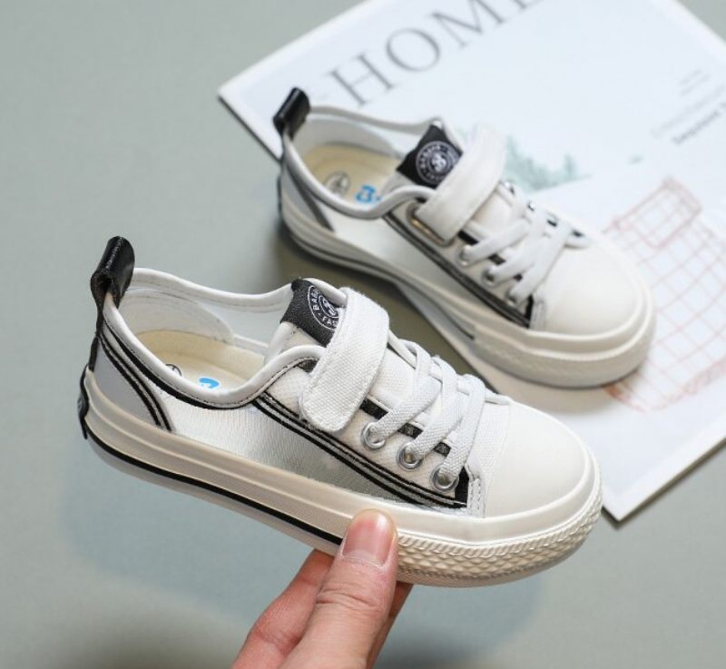 Vyron Pojkar Casual Sneaker - Vit
