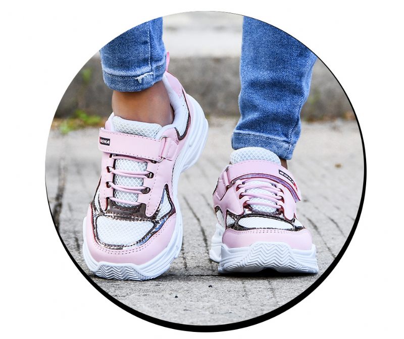 Waivi Unisex Casual Sneaker För Barn - Grå