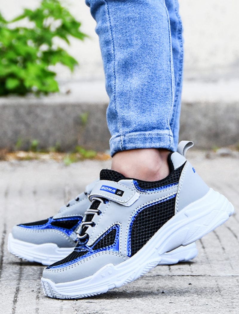 Waivi Unisex Casual Sneaker För Barn - Grå