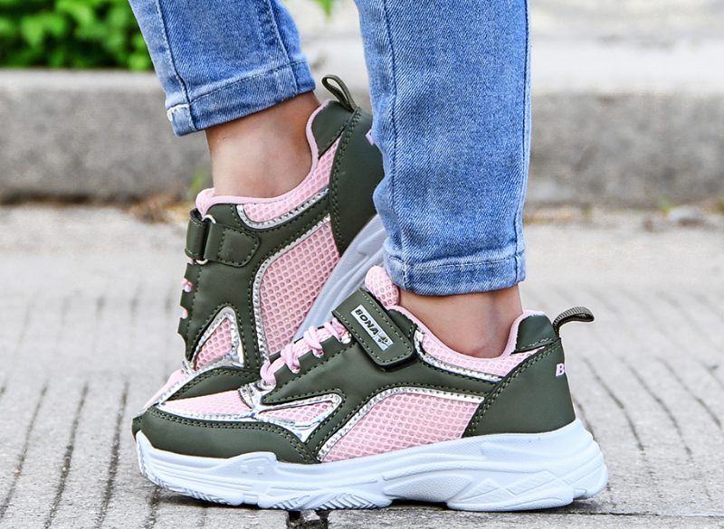 Waivi Unisex Casual Sneaker För Barn - Grå