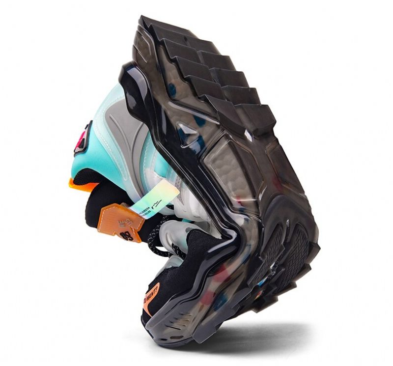 Wald Fashion Sneakers För Män - Blå