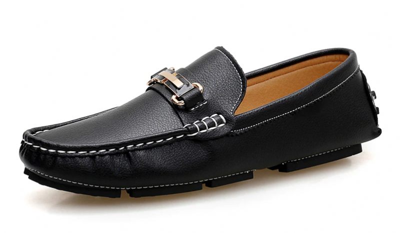 Walker Loafers Modeskor För Män - Svart