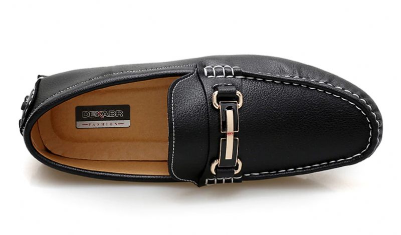 Walker Loafers Modeskor För Män - Svart