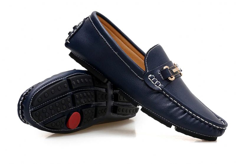 Walker Loafers Modeskor För Män - Svart