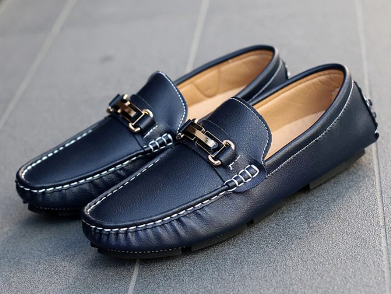 Walker Loafers Modeskor För Män - Svart