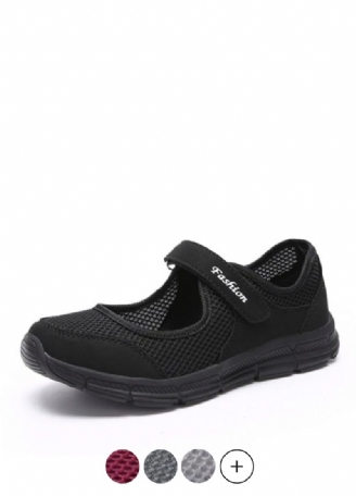 Walker Svarta Slip-on Skor För Kvinnor