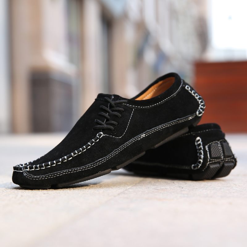 Walter Handgjorda Loafers Fritidsskor För Män - Blå