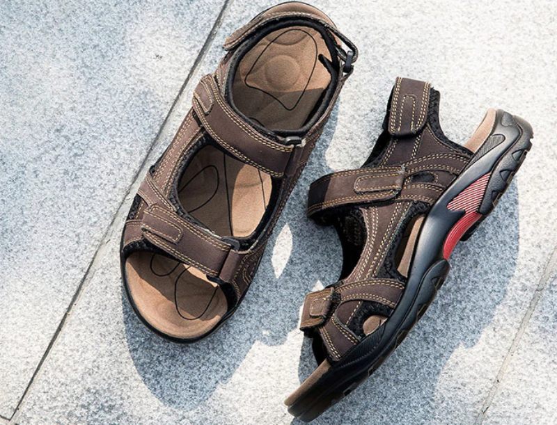 Warner Sommarsandaler För Män - Beige