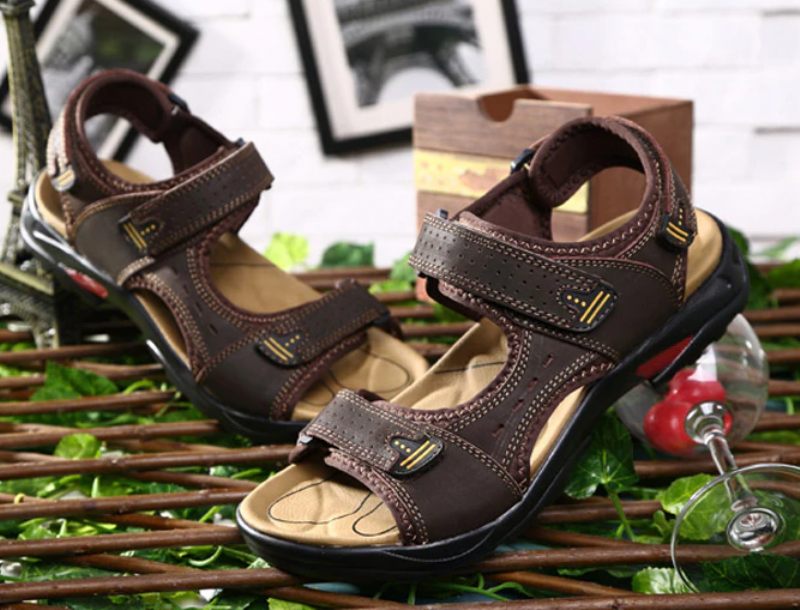 Warner Sommarsandaler För Män - Beige