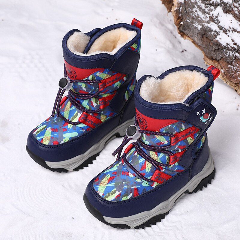 Watson Unisex Snösko För Barn - Brun päls