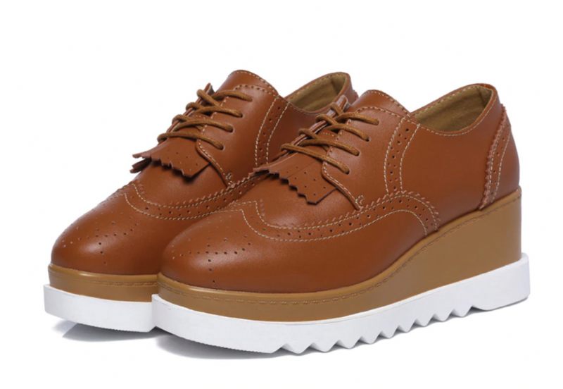 Wayne Wedges-skor För Kvinnor - Beige