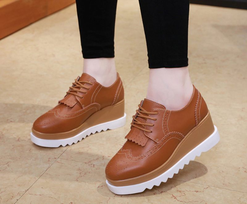 Wayne Wedges-skor För Kvinnor - Beige