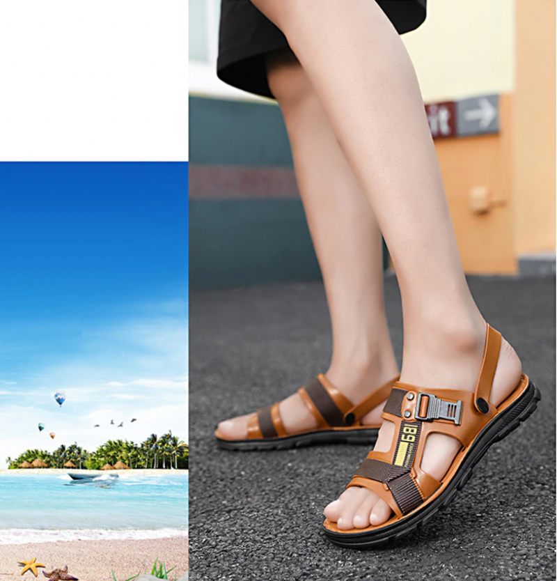Wilche Sandal För Män - Svart