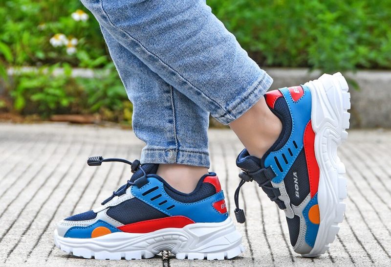 Willy Pojkar Mode Sneaker - Grå