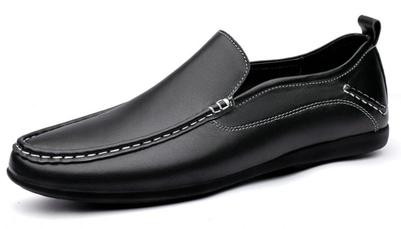 Winks Loafer Fritidsskor För Män - Svart