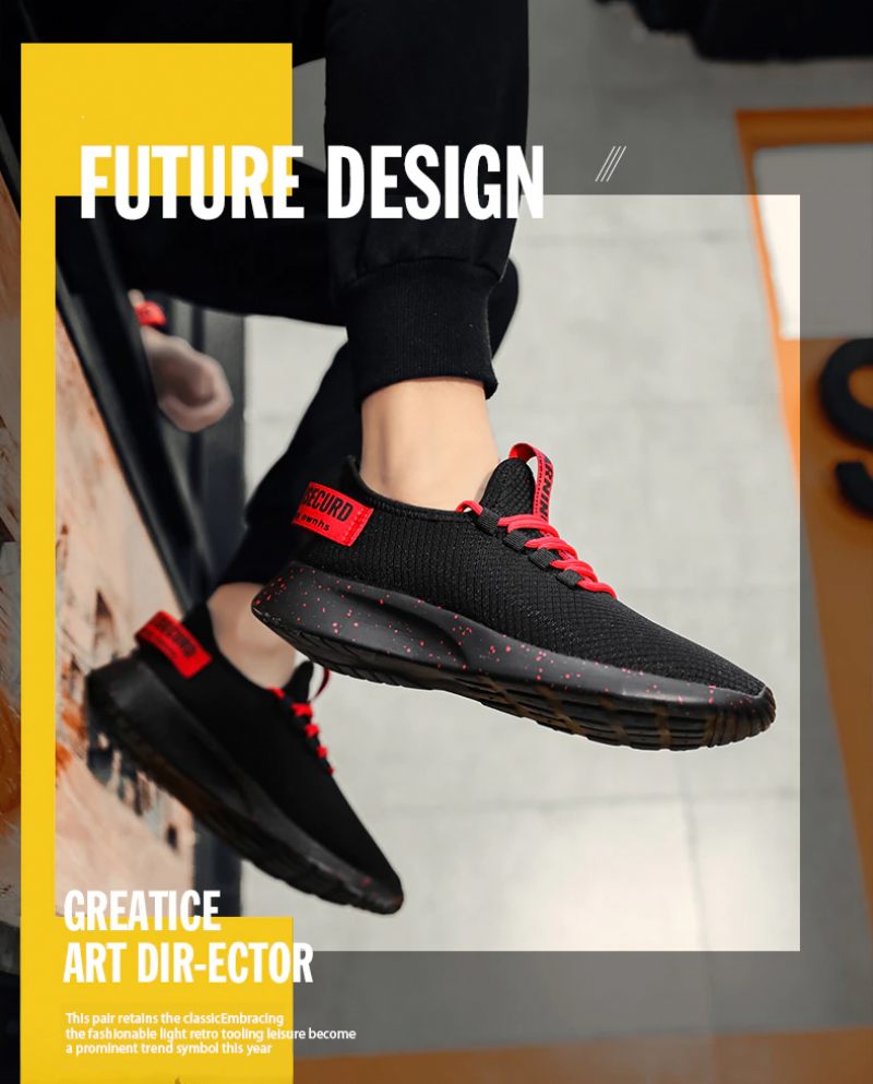 Xavier Sneakers För Män - Svart