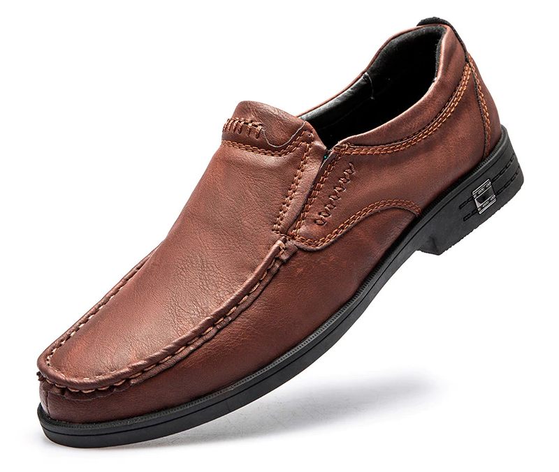 Yagami Herr Loafer Casual Skor - Brun
