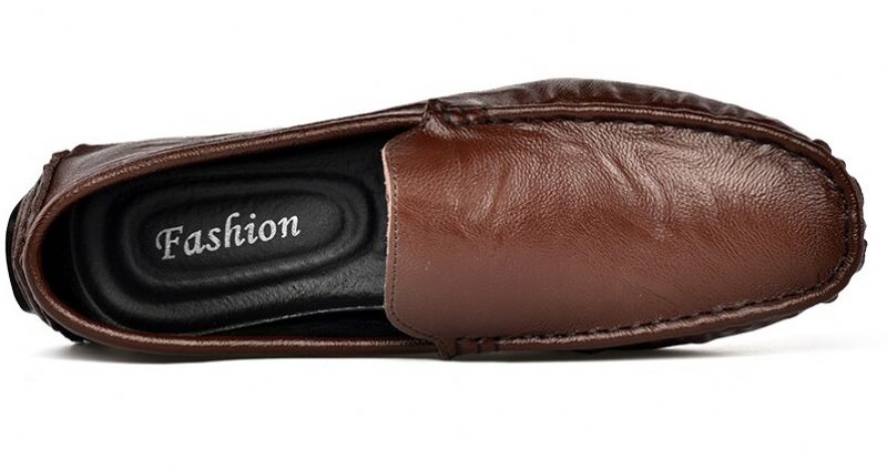Yan Loafer Fritidsskor För Män - Kaffe