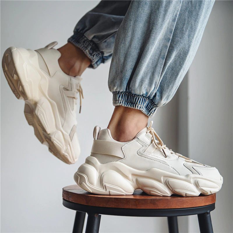 Yang Casual Sneakers För Män - Vit