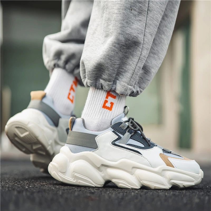 Yang Casual Sneakers För Män - Vit