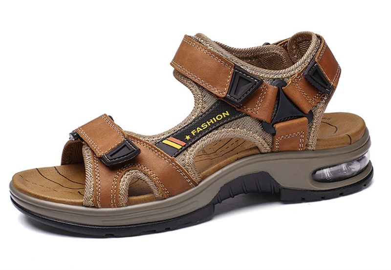Yeimi Casual Sandal För Män - Svart
