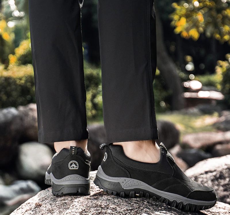Yeray Slip-ons Skor För Män - Grå