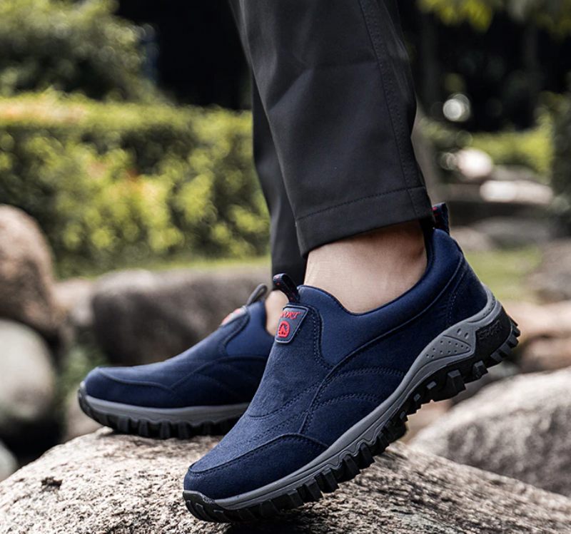 Yeray Slip-ons Skor För Män - Grå