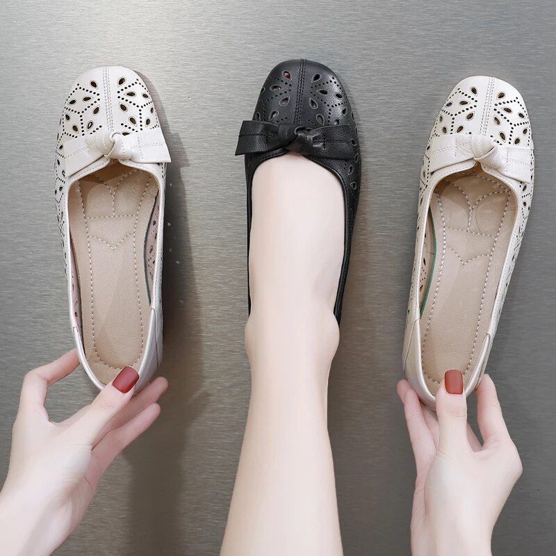 Yisney Casual Pumps För Kvinnor - Beige