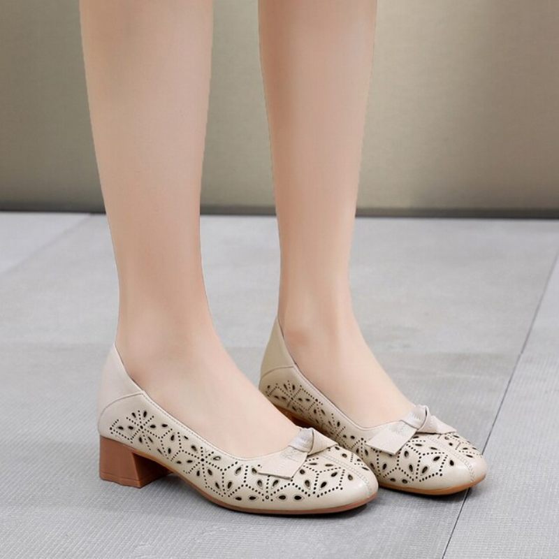 Yisney Casual Pumps För Kvinnor - Beige