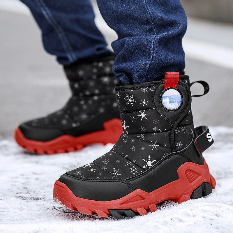 Ylai Pojkars Snöstövel - Blå
