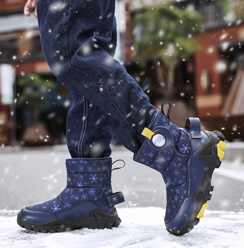 Ylai Pojkars Snöstövel - Blå