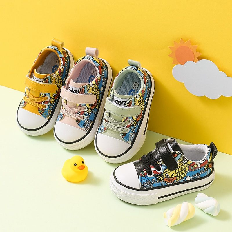 York Unisex Casual Sneaker För Barn - Gul