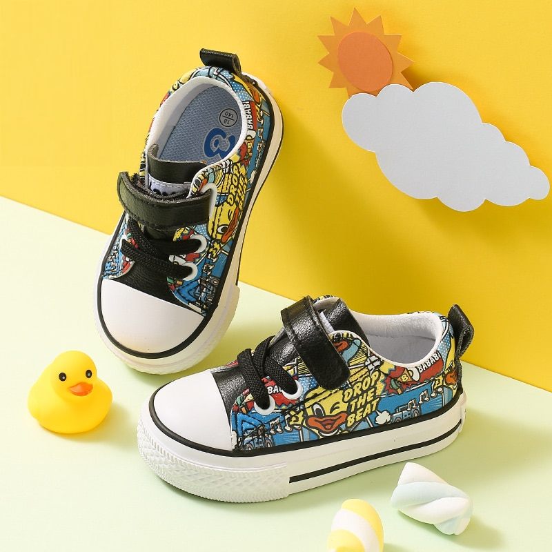 York Unisex Casual Sneaker För Barn - Gul