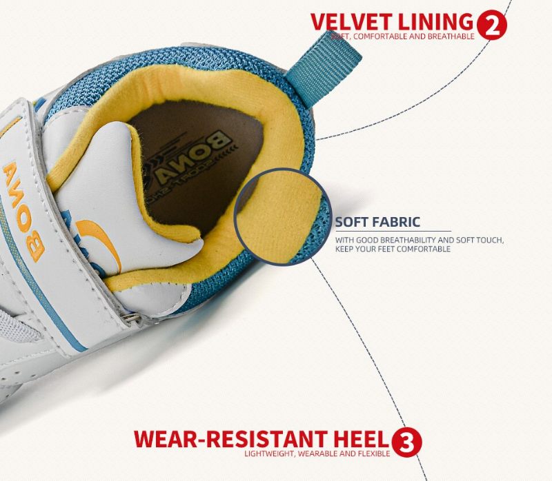 Yormand Fashion Sneaker För Pojkar - Vit