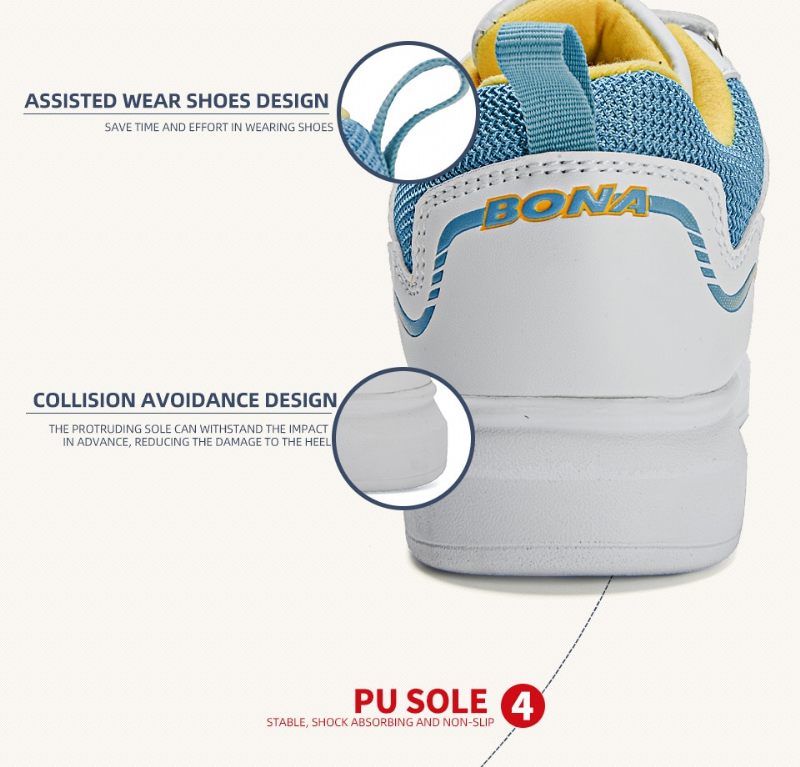 Yormand Fashion Sneaker För Pojkar - Vit