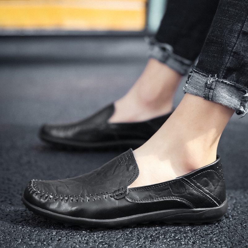 Yosmar Loafers För Män Casual Skor - Svart