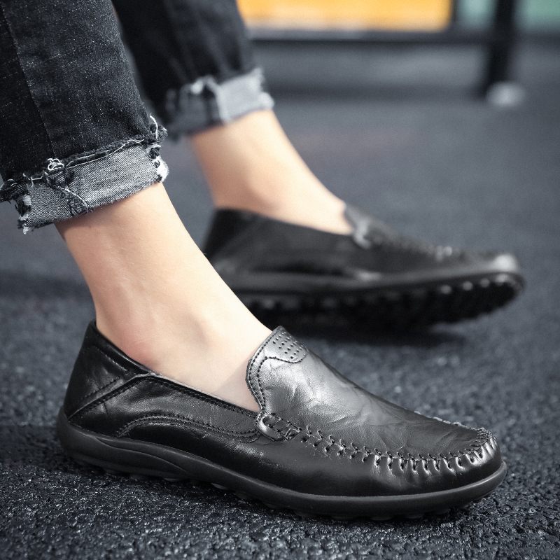 Yosmar Loafers För Män Casual Skor - Svart