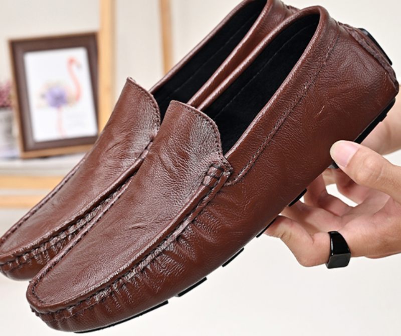 Yuri Loafer Fritidsskor För Män - Brun