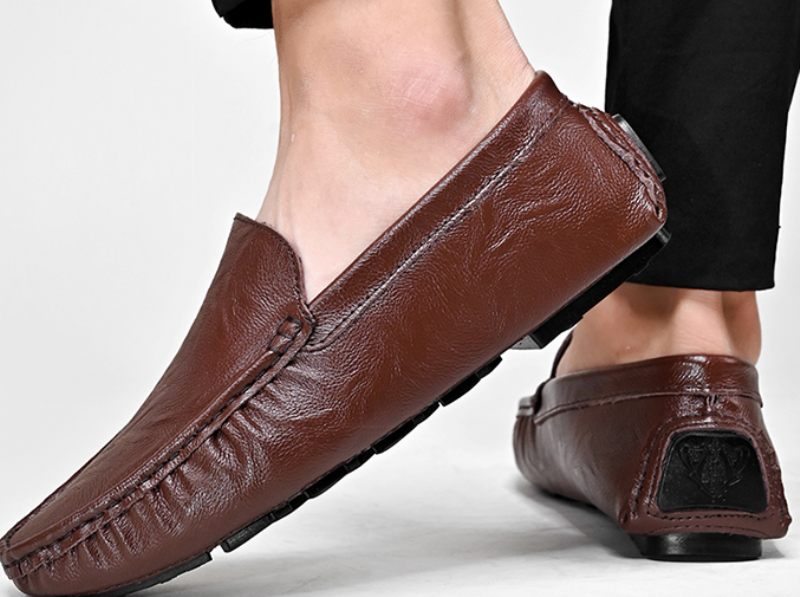 Yuri Loafer Fritidsskor För Män - Brun