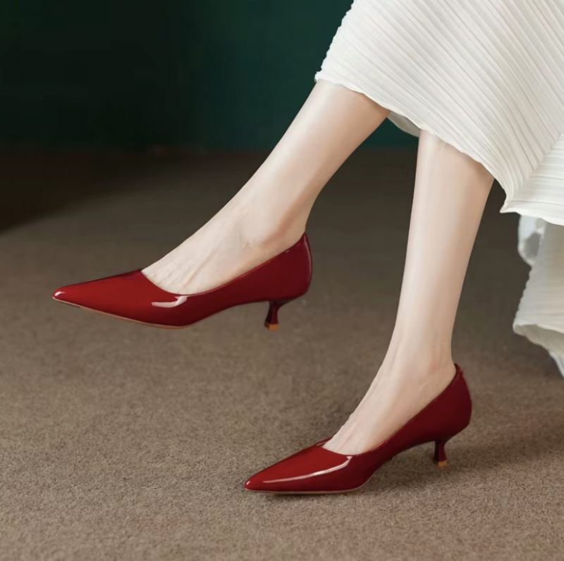 Zaira Pumps För Spetsad Tå För Kvinnor - Naken