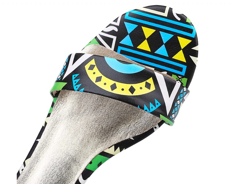 Zambia Wedges - Röd 7cm