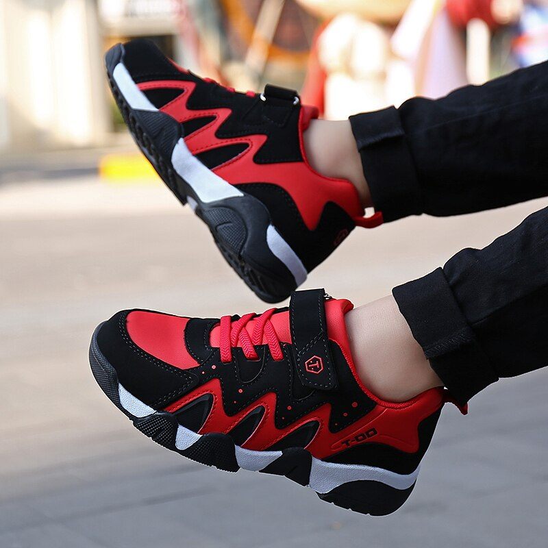 Zamir Pojkar Mode Sneaker - Svart