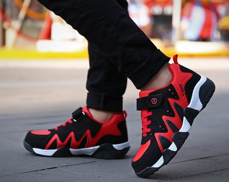 Zamir Pojkar Mode Sneaker - Svart