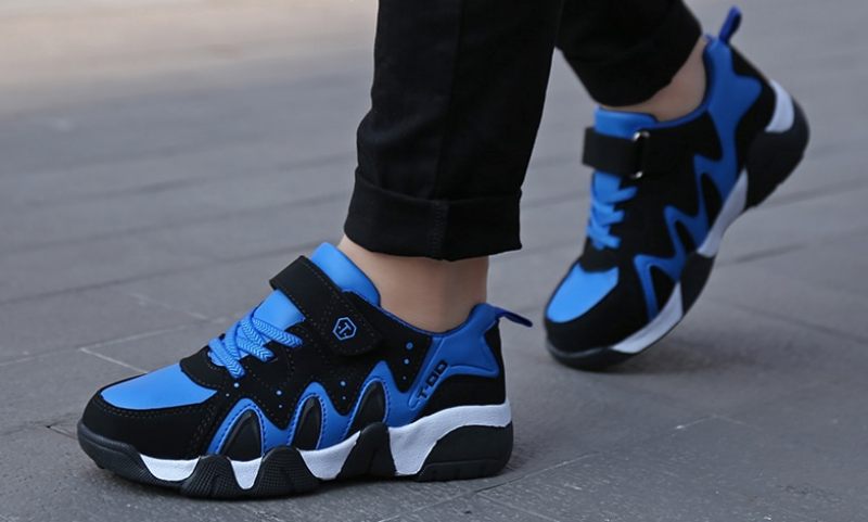 Zamir Pojkar Mode Sneaker - Svart