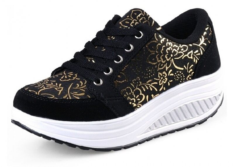 Zandia Walking Platform Sneaker För Kvinnor - Grå