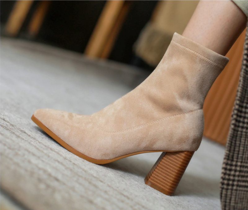 Zarena Boots Ankelhöjd - Svart