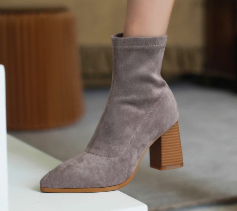 Zarena Boots Ankelhöjd - Svart