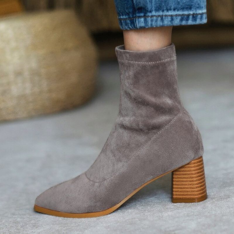 Zarena Boots Ankelhöjd - Svart