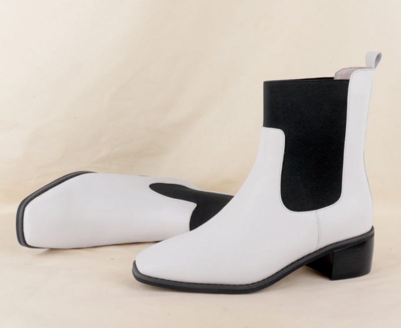 Zegnini Boots Ankelhöjd - Vit