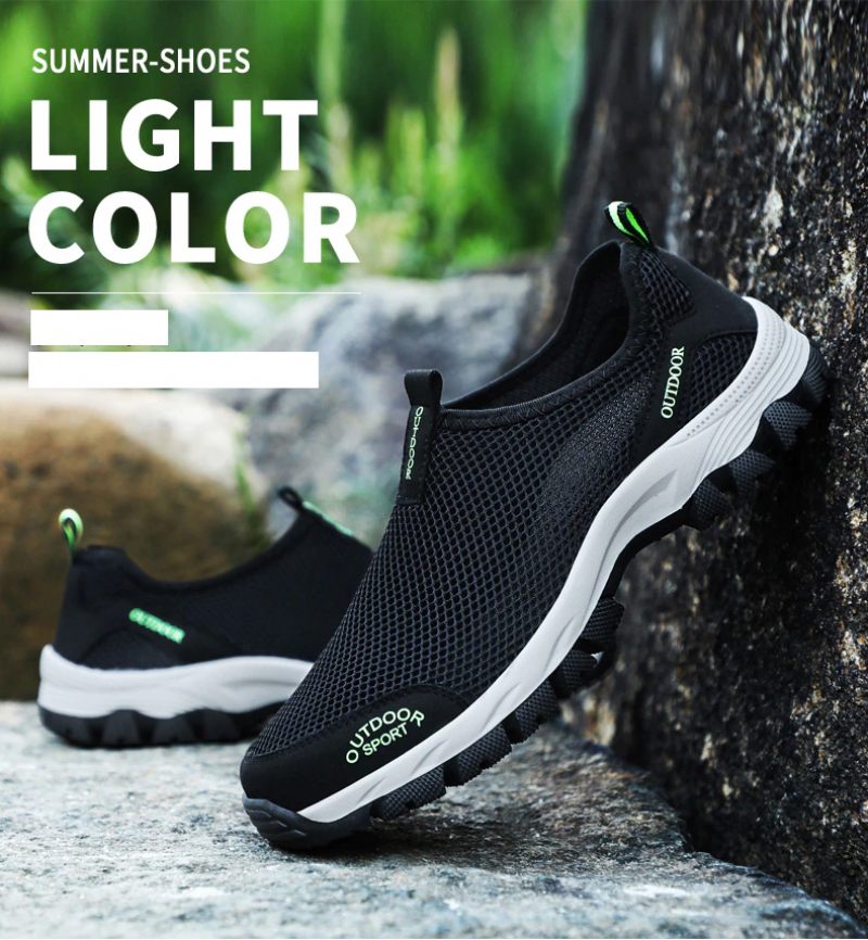 Zeki Slip-on Sneaker För Män - Blå